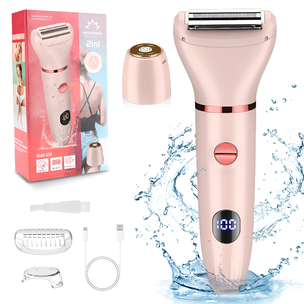 SmoothShave - Rasoio da donna 3 in 1