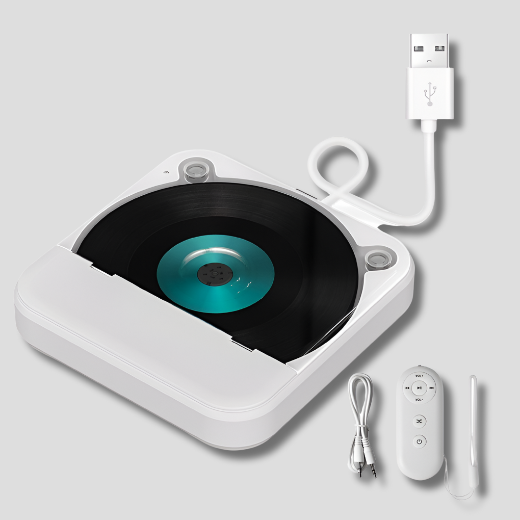 Lettore CD portatile per auto: audio di alta qualità in movimento