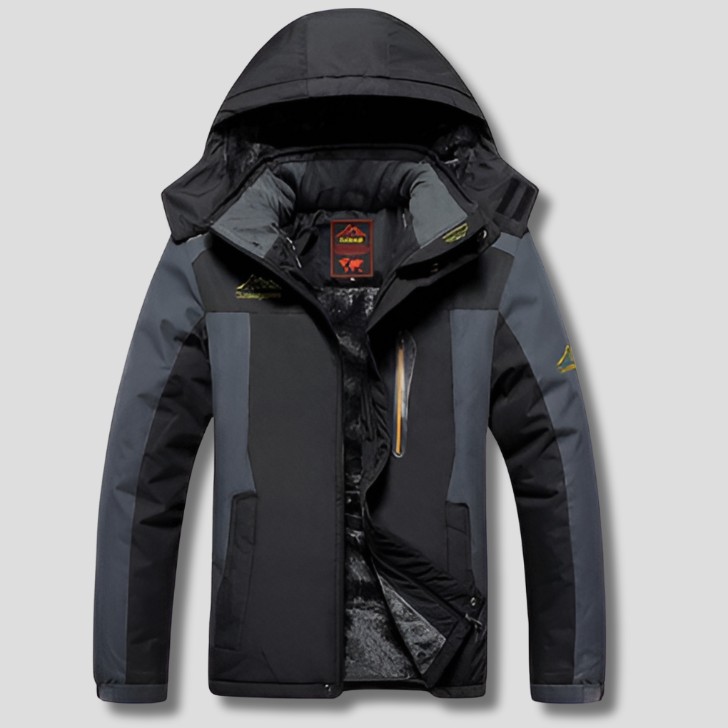 High-quality waterproof winter jacket for men