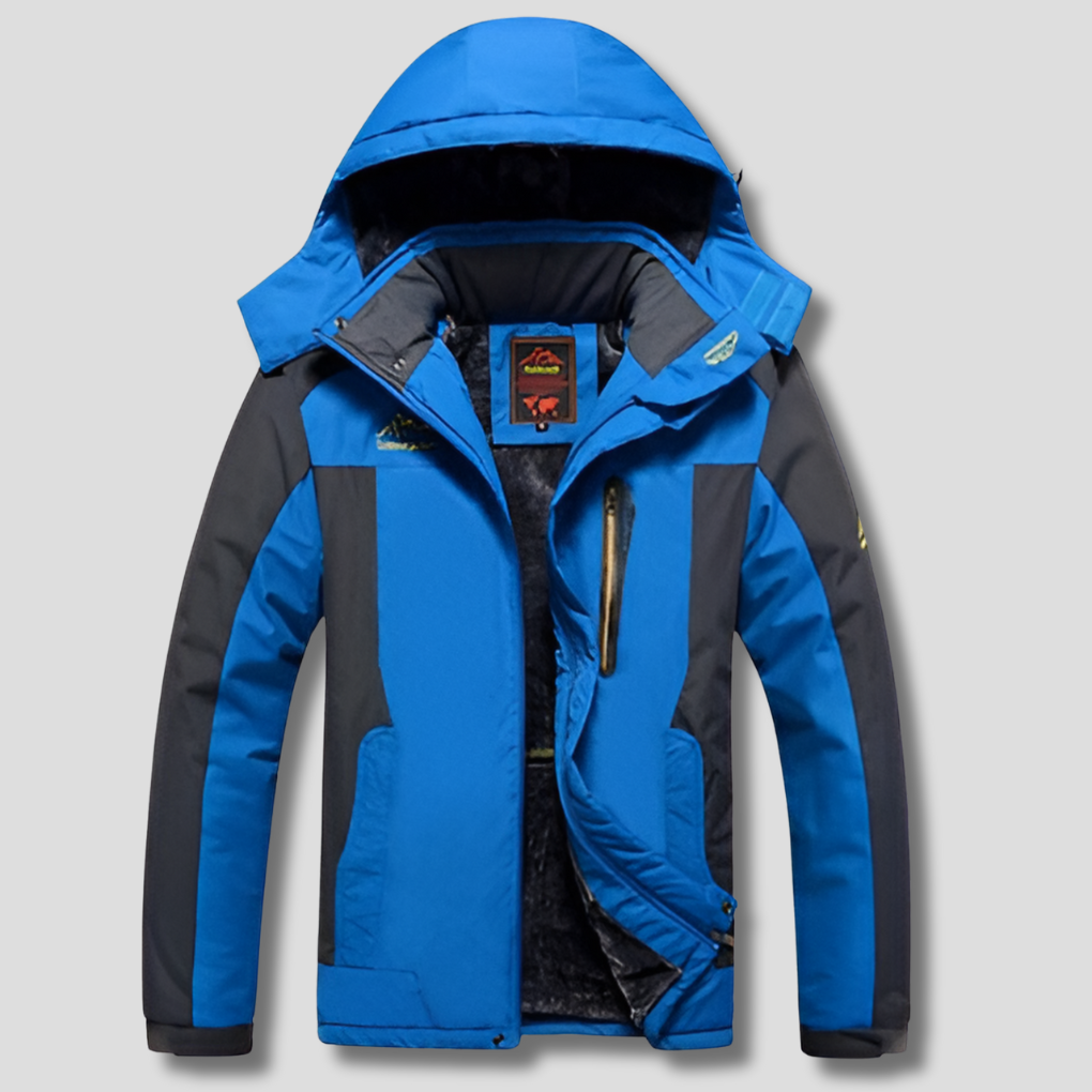 Giacca invernale da uomo: stile casual moderno con finitura impermeabile