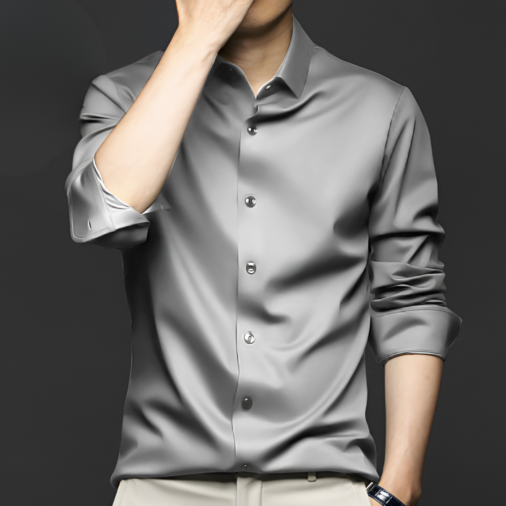 Camicia da uomo antipiega: elegante e di facile manutenzione