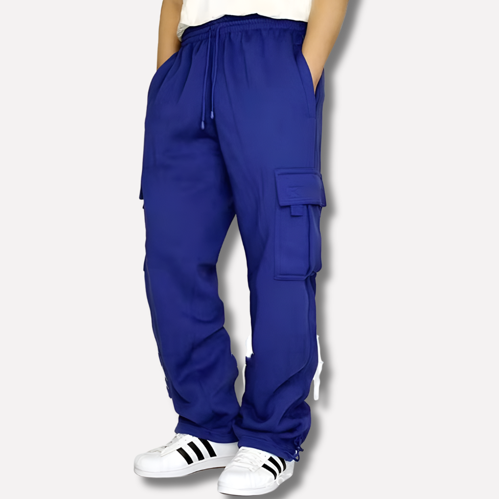 Pantaloni da uomo per attività all'aperto con design multitasche