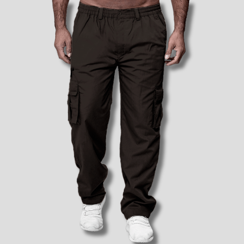 Pantaloni da uomo per attività all'aperto con design multitasche