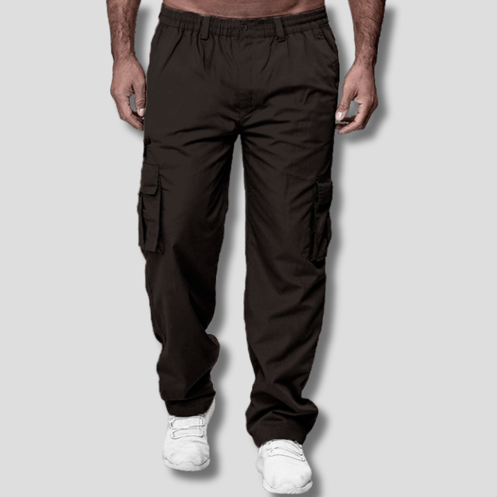 Pantaloni da uomo per attività all'aperto con design multitasche