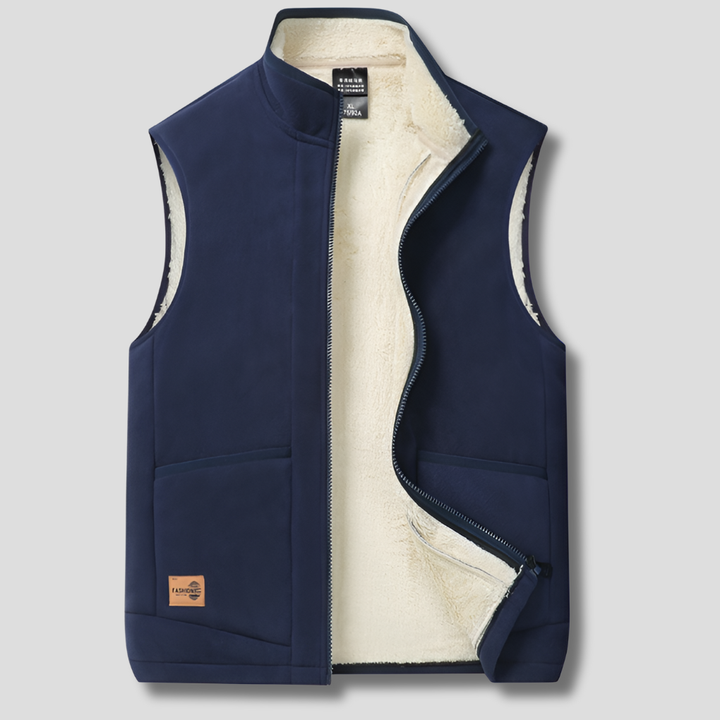 Gilet invernale foderato da uomo