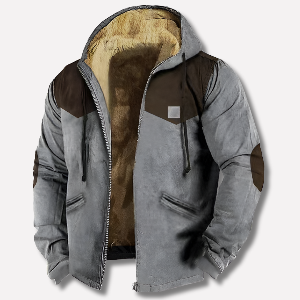 Giacca con cappuccio da uomo