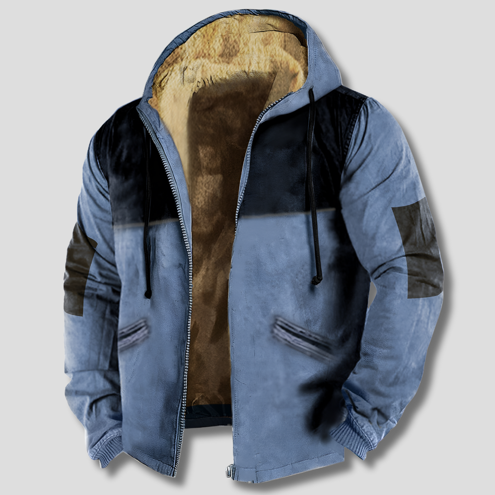 Giacca con cappuccio da uomo