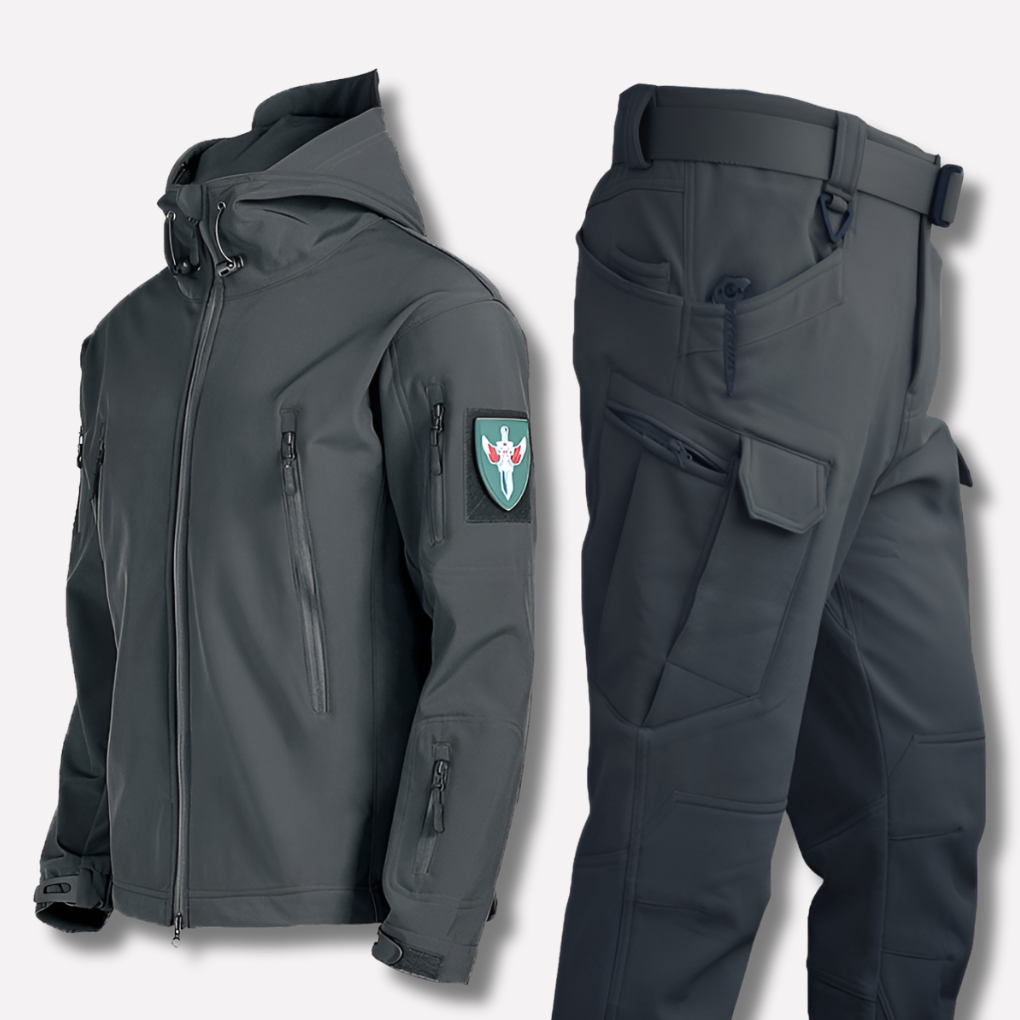 Completo outdoor da uomo – impermeabile e antivento