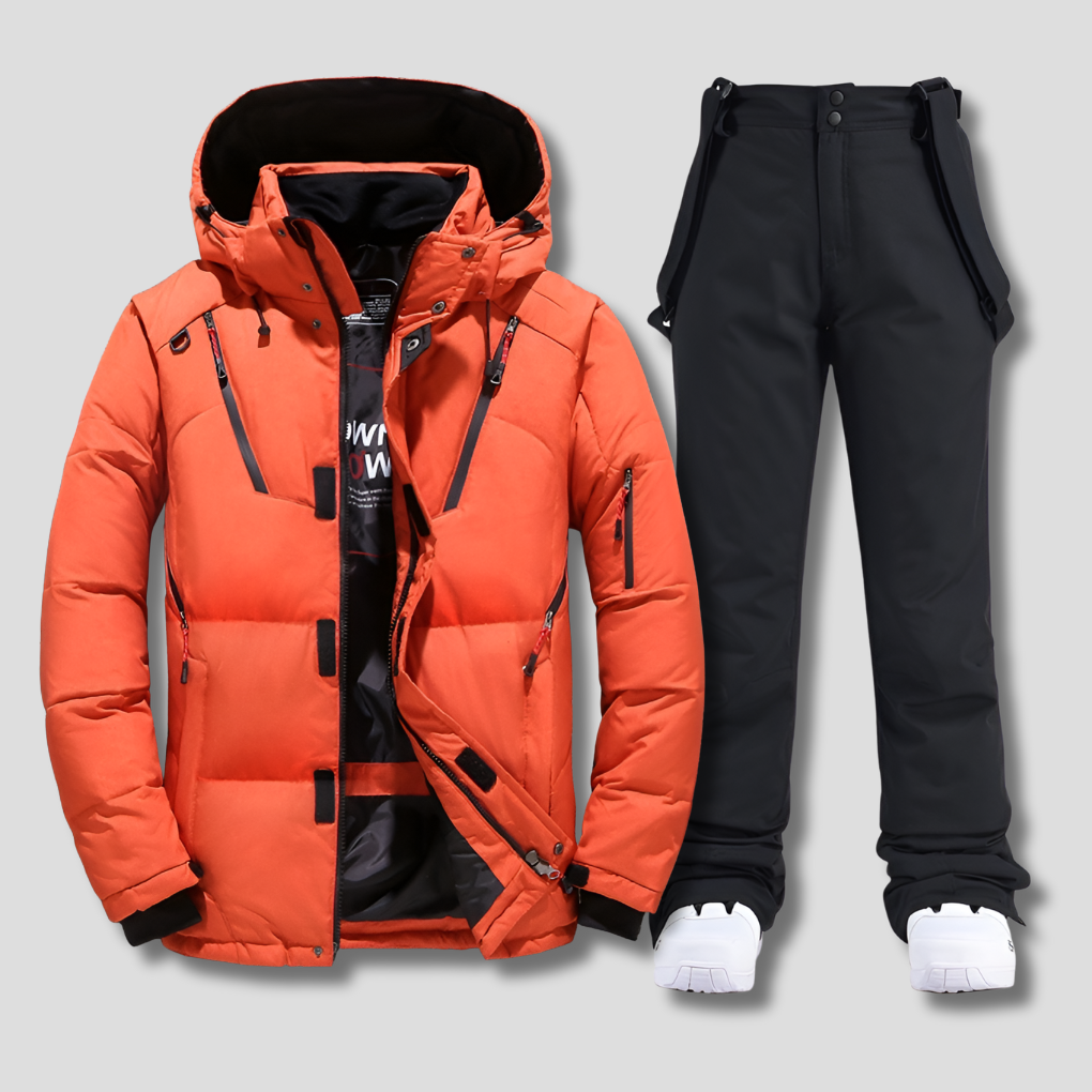 Men's ski suit – Weather-resistant