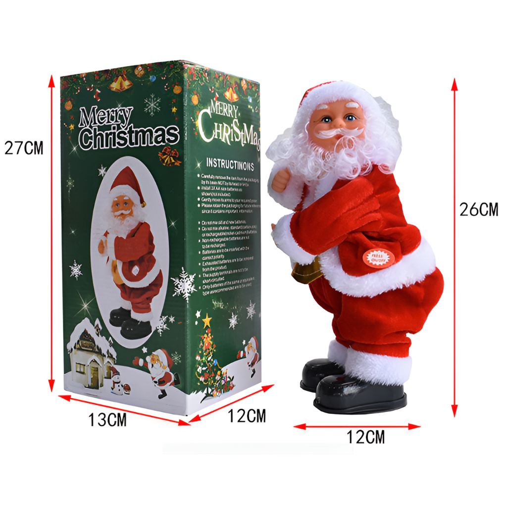 Babbo Natale canta e balla