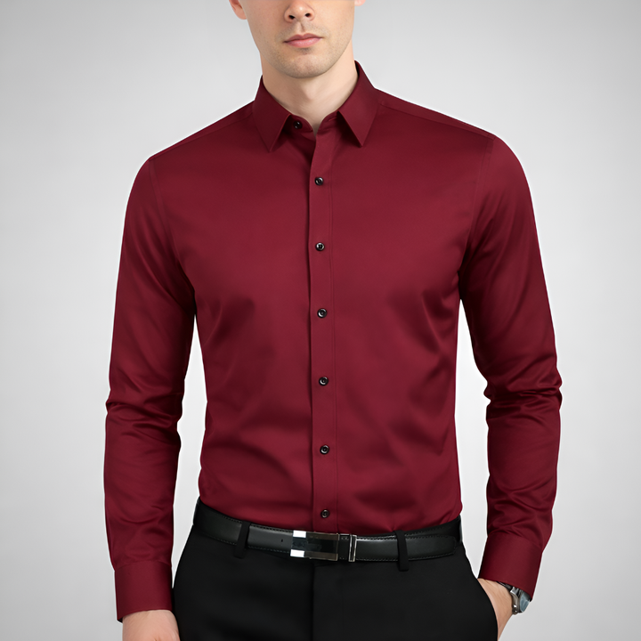 Camisa de hombre sin planchar