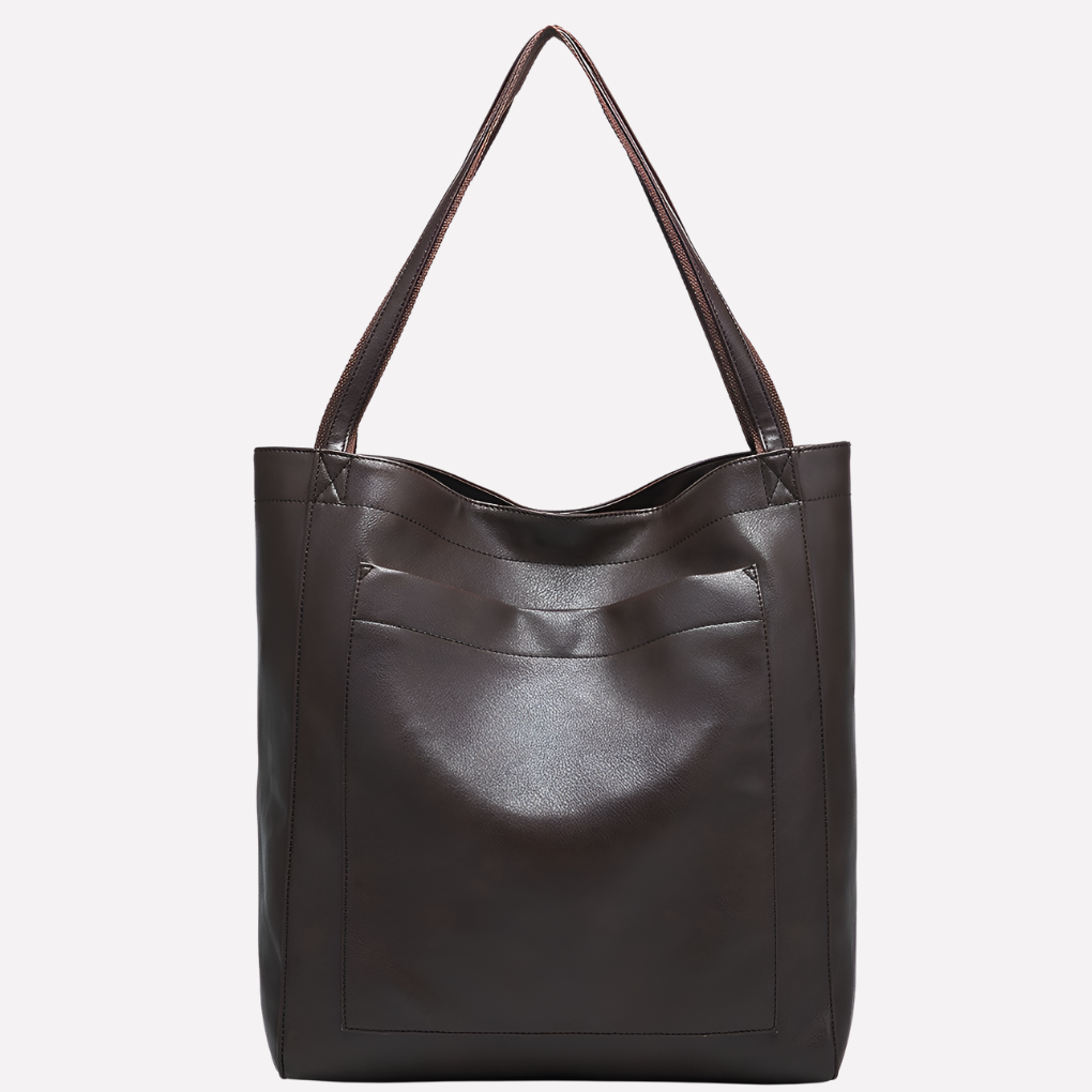 Elegante borsa a tracolla in pelle moderna