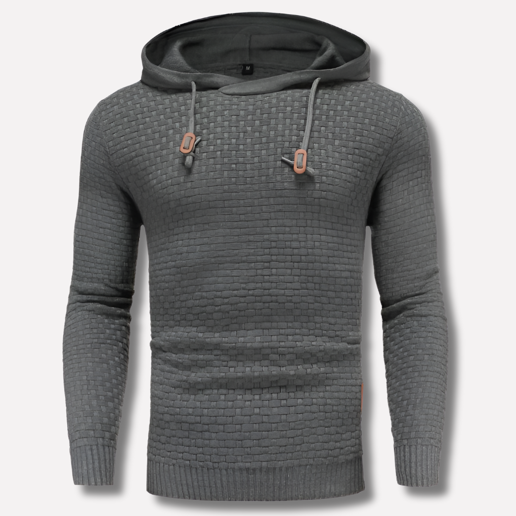 Felpa con cappuccio da uomo – Pullover rilassato