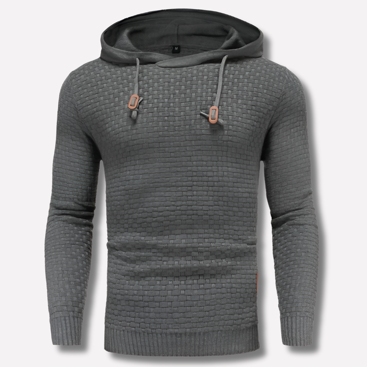 Felpa con cappuccio da uomo – Pullover rilassato