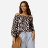 Blusa con orlo mullet da donna