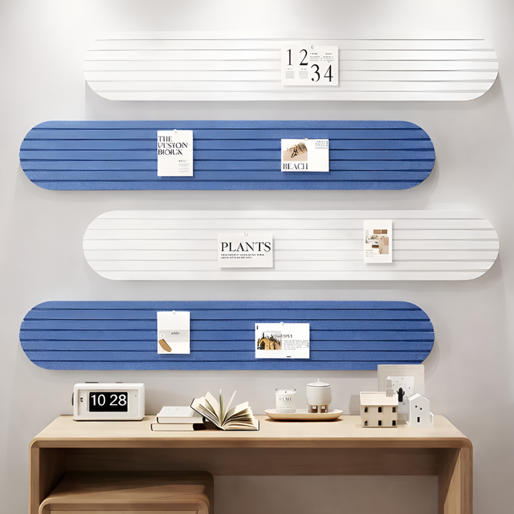 Juego de paneles de pared de fieltro