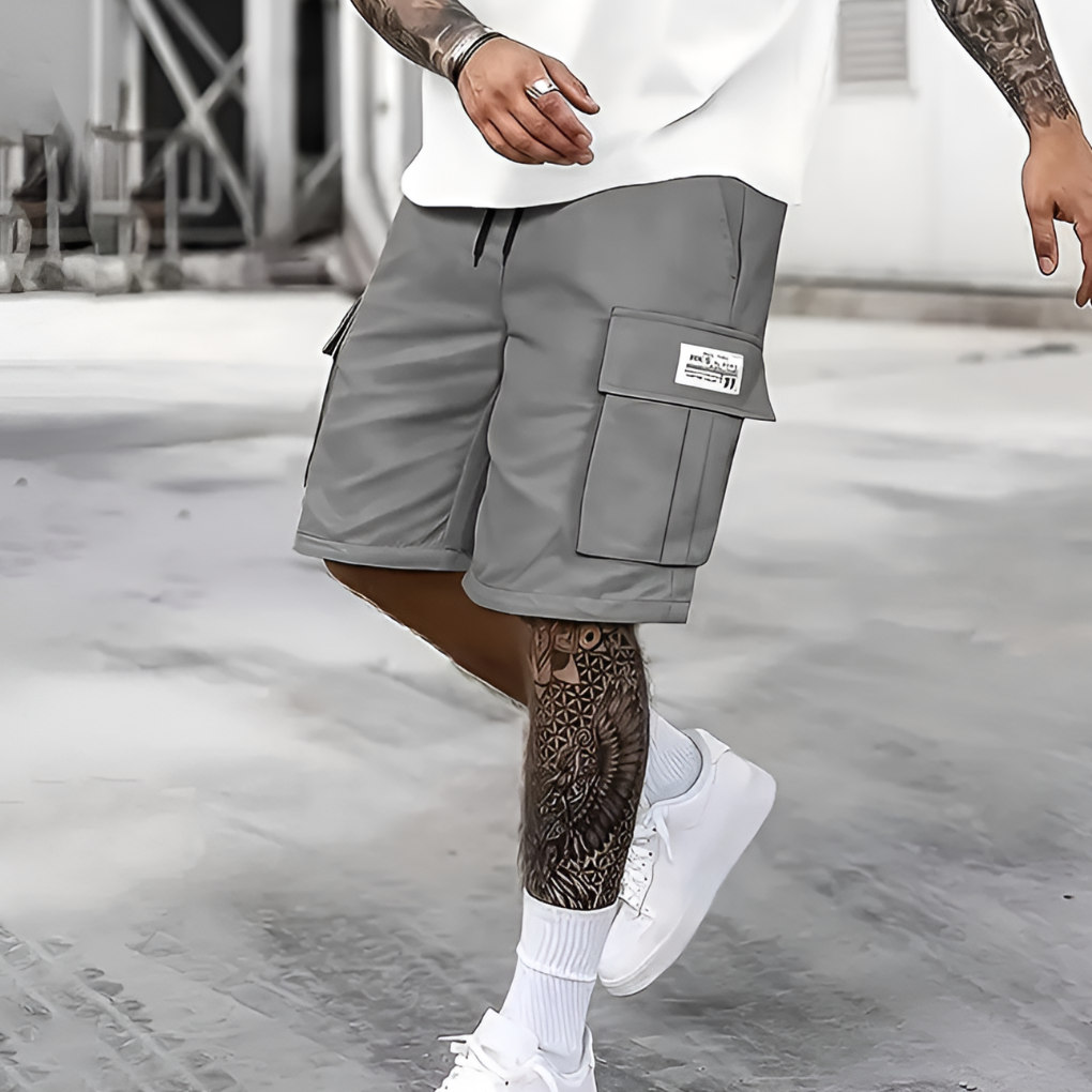 Pantaloncini Cargo da uomo, casual e larghi