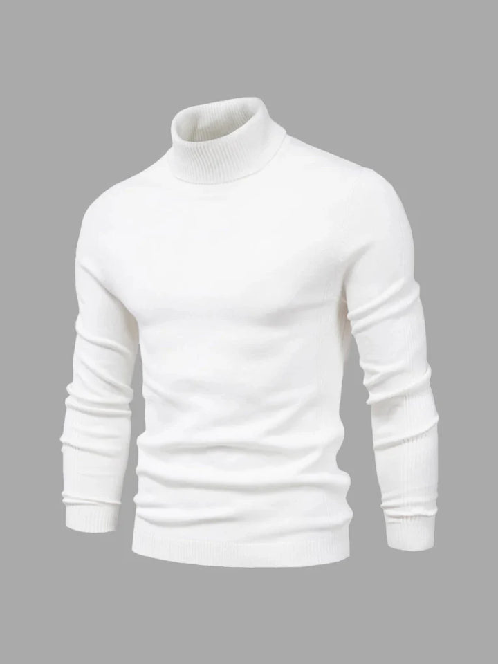 Maglione a collo alto da uomo