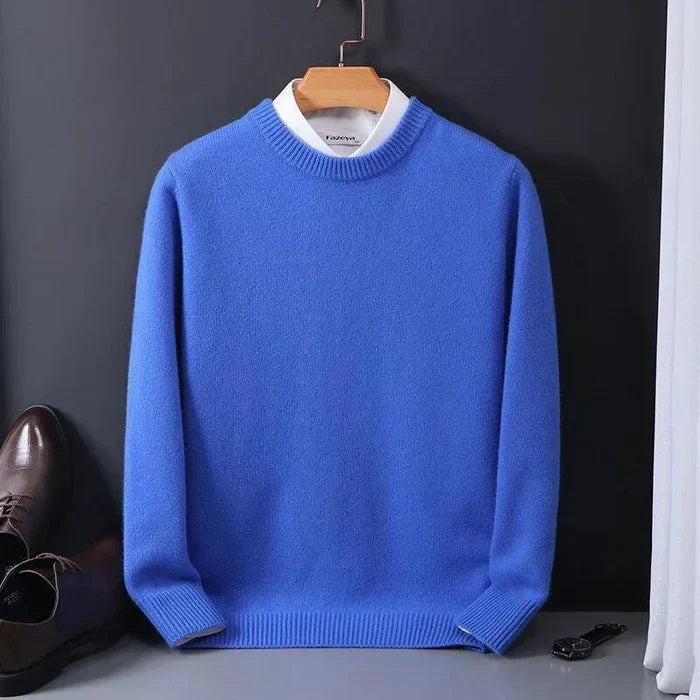 Loose sweater in cashmere
