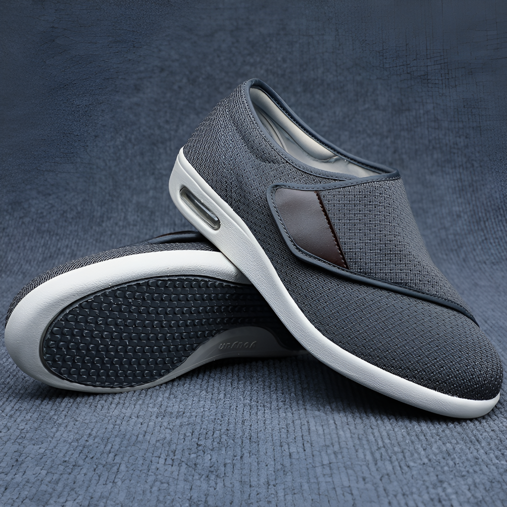 Scarpe larghe per diabetici per piedi gonfi
