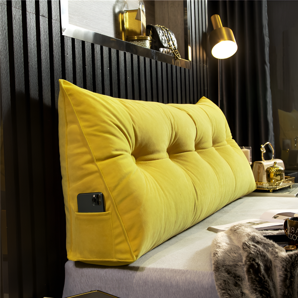 Cuscino a cuneo de lujo chic