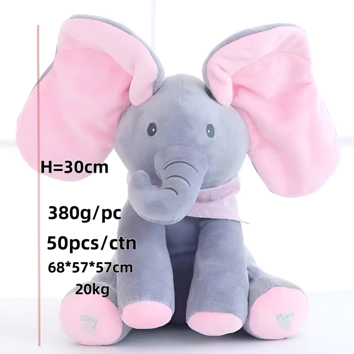 Peluche elefante a forma di cucù