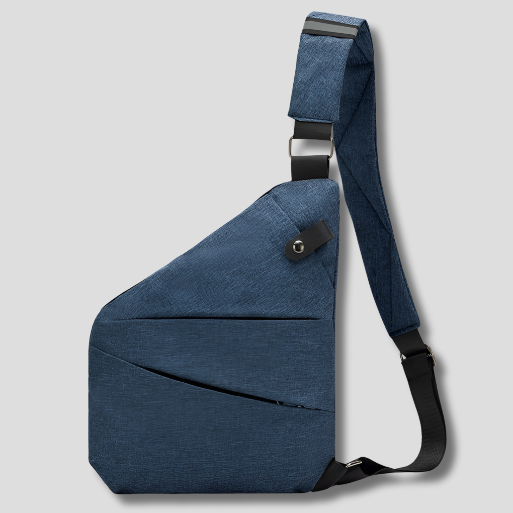 Anti-theft shoulder travel bag