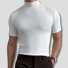 Camiseta de cuello alto transpirable para hombre