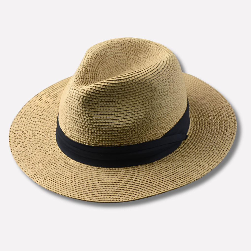 Elegante cappello da sole Panama da uomo
