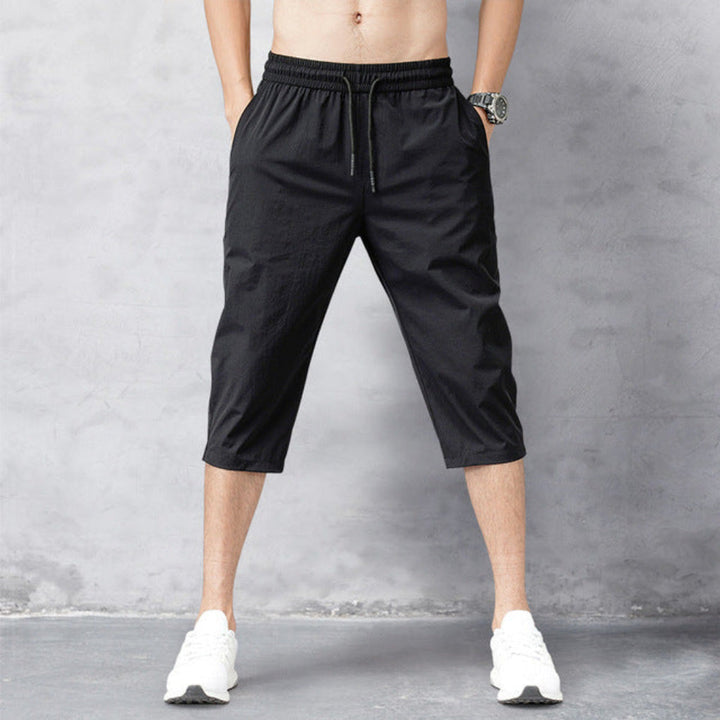 Pantaloni 3/4 in nylon da uomo: ad asciugatura rapida e versatili