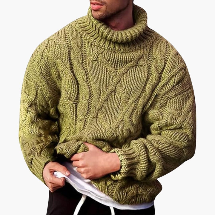 Maglione da Uomo a Collo Alto – Pullover Classico