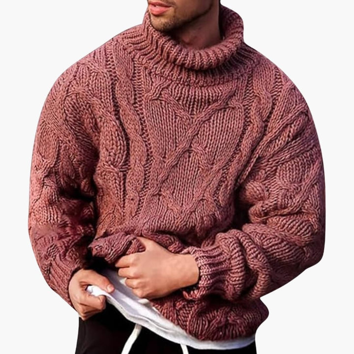 Maglione da Uomo a Collo Alto – Pullover Classico