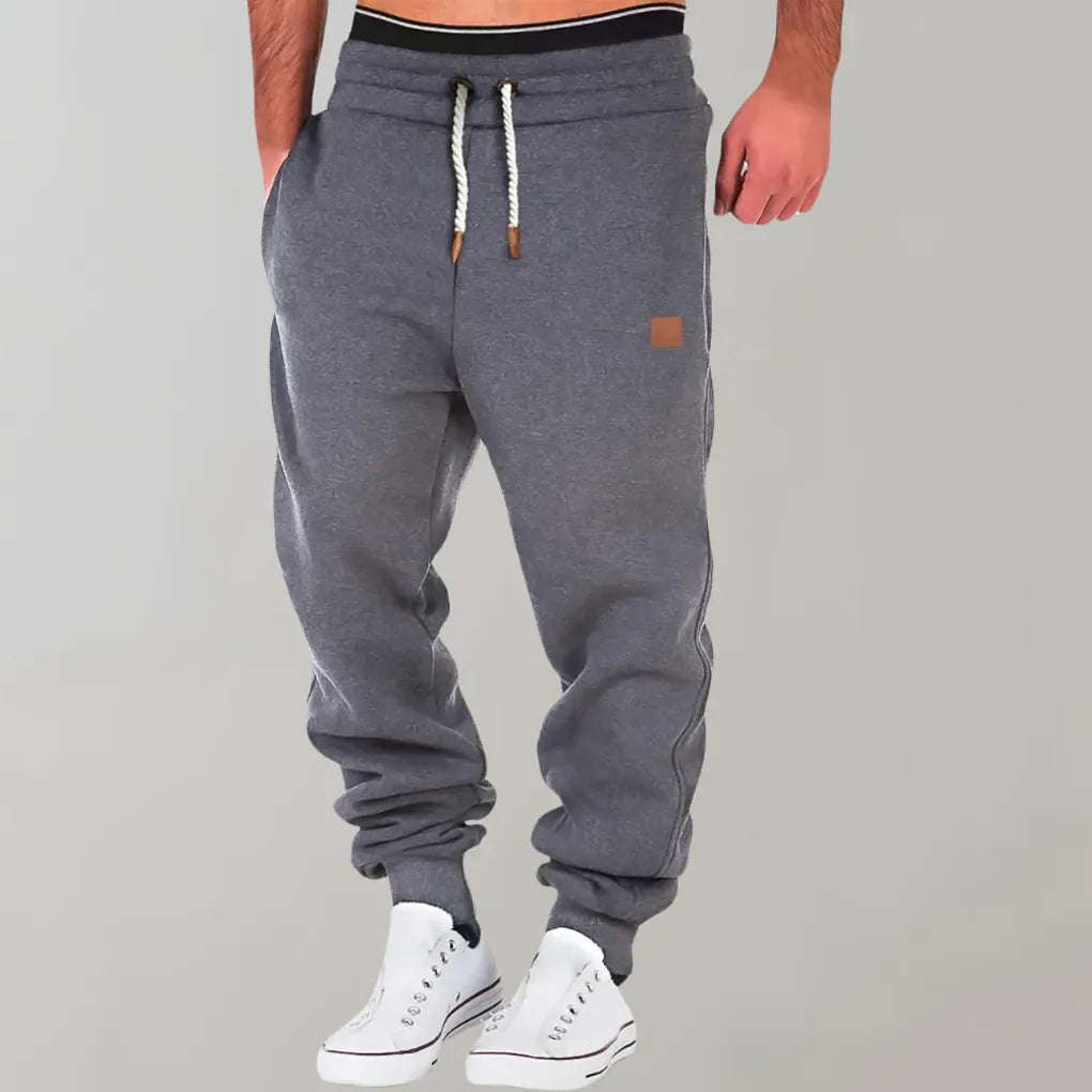 Pantaloni Jogger in Cotone da Uomo – Fit Quotidiano Scollo
