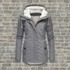 Cappotto invernale con cappuccio da donna