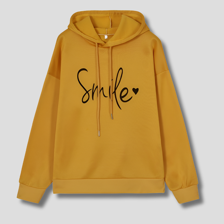 Women's hooded sweatshirt Smile