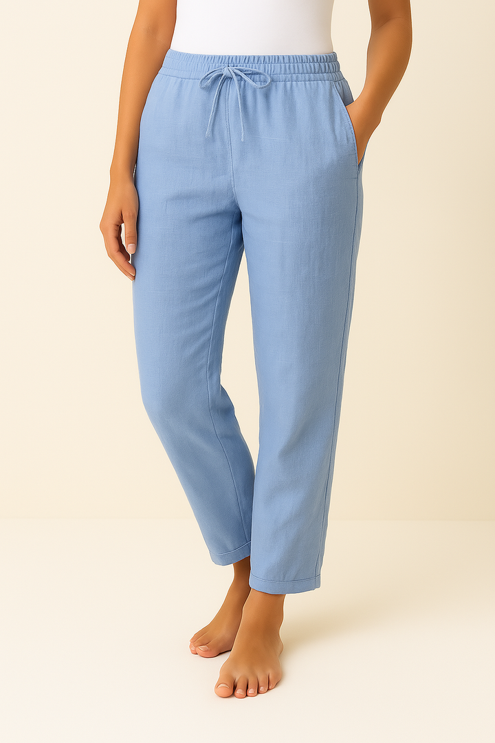 Pantaloni in misto lino: eleganza disinvolta per ogni occasione