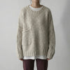 Maglione Oversize Collo Rotondo per Donne
