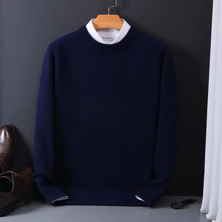Fake cashmere sweater for men