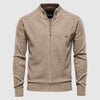 Zyan – Cardigan a Zip Completa per Uomo in Cotone