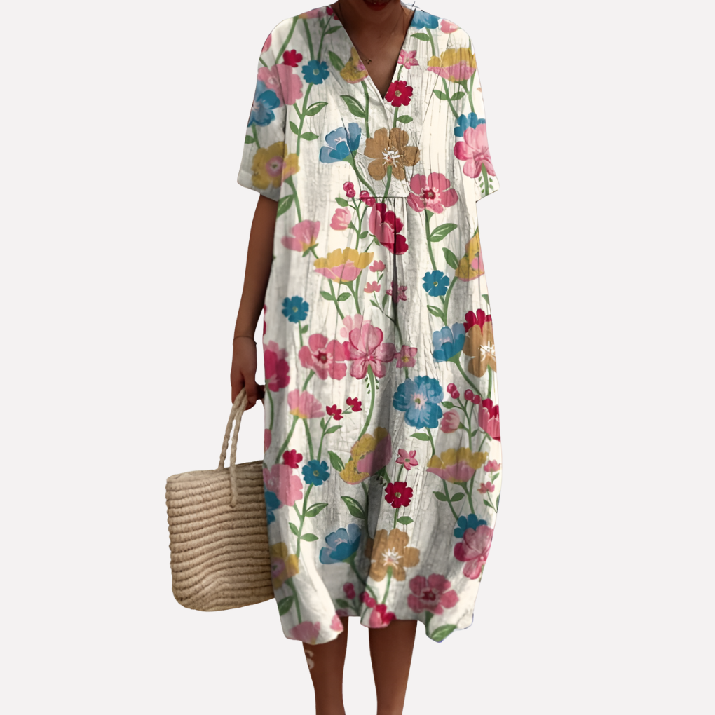 Women's floral summer dress