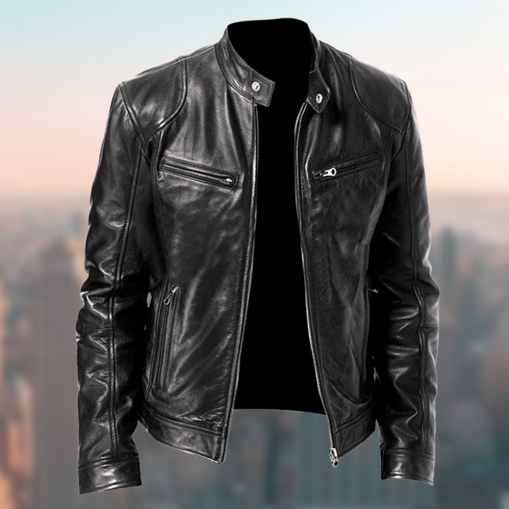 Giacca in Pelle da Uomo Stile Timeless per Ogni Occasione