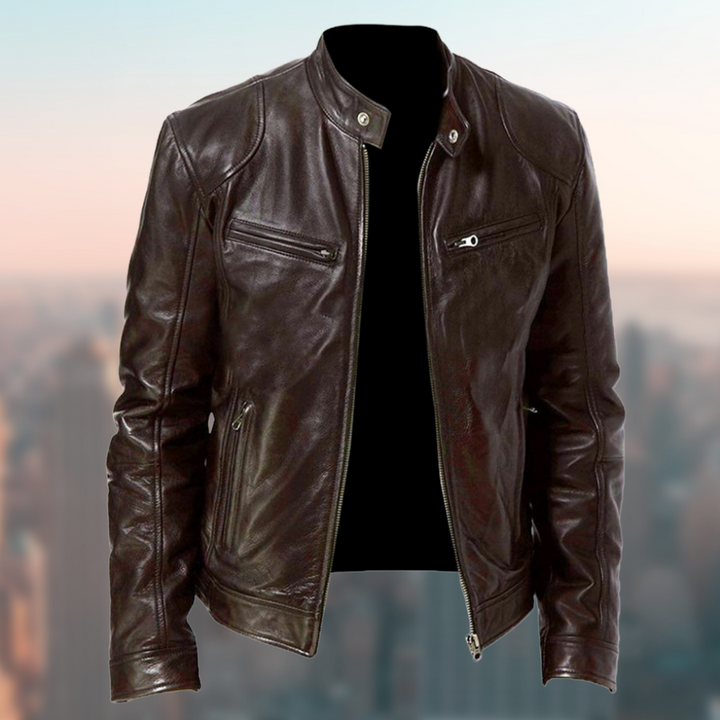 Giacca in Pelle da Uomo Stile Timeless per Ogni Occasione