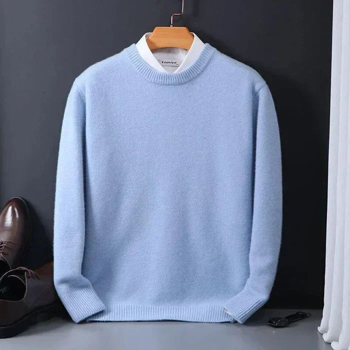 Loose sweater in cashmere