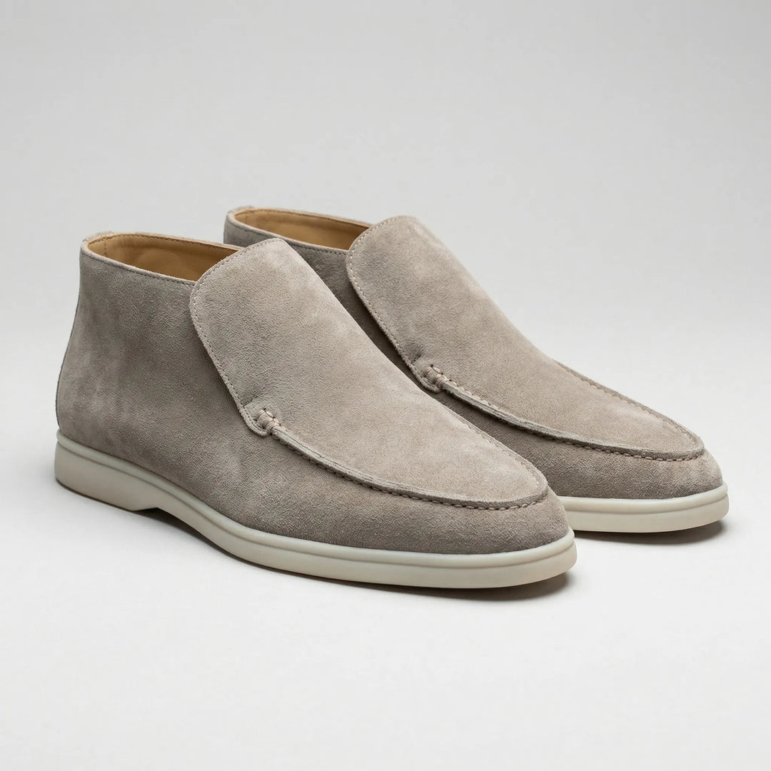 Loafique - Mocassino Chukka in camoscio senza lacci