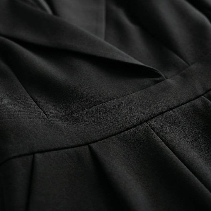 Luxivon - Tuta sartoriale a gamba larga e maniche lunghe