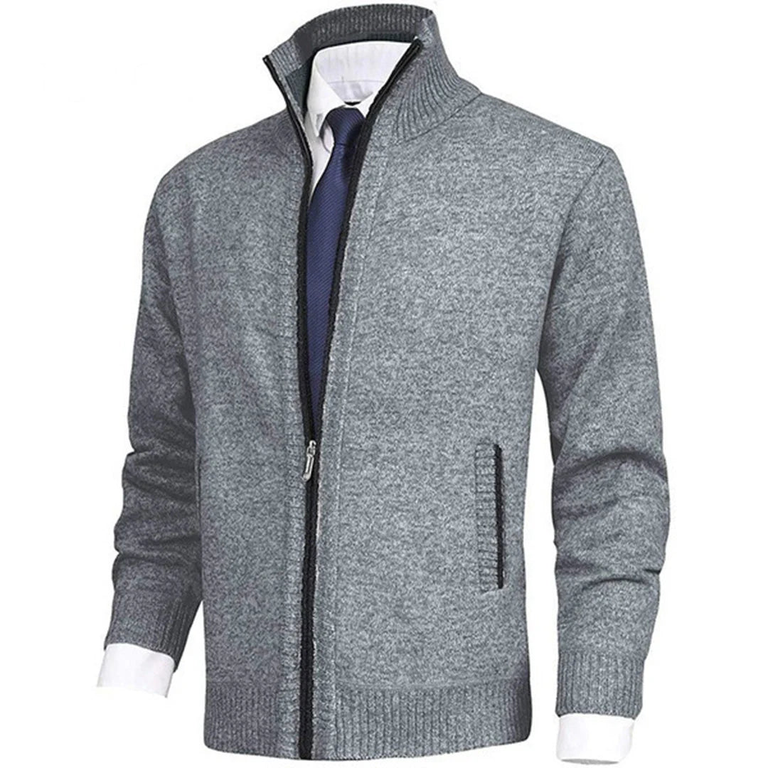 Gilet da uomo in pile con zip: calore e versatilità per il comfort di tutti i giorni