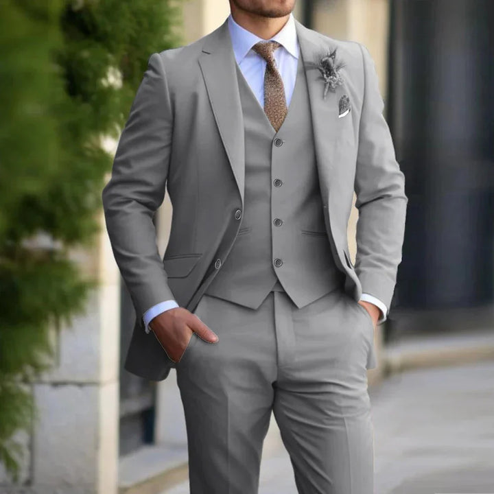 Brecken Elegant three-piece suit for men