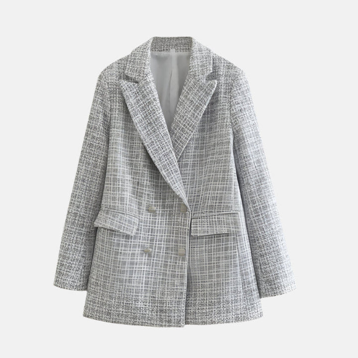 Blazer in Tweed Elegante per Donne