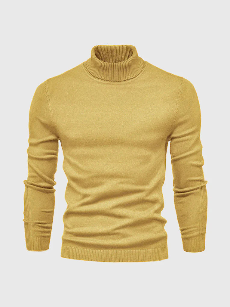 Maglione a collo alto da uomo