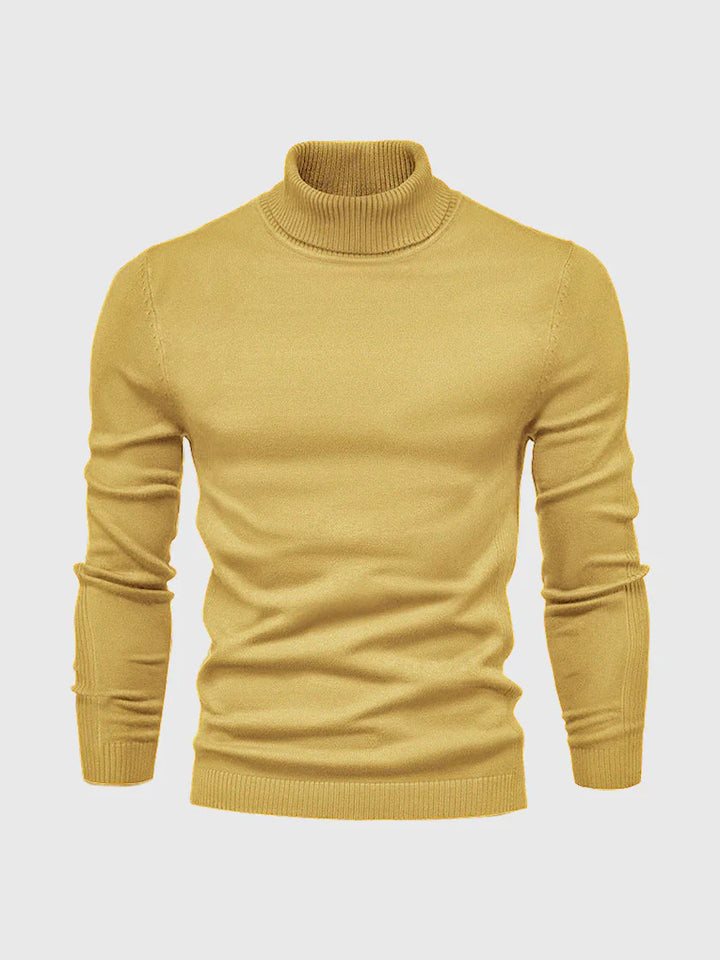 Maglione a collo alto da uomo